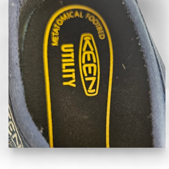 KEEN Men's Uneek Exo Blue Slip-on Bungee Trail Sneaker Size 11 - Picture 6 of 8